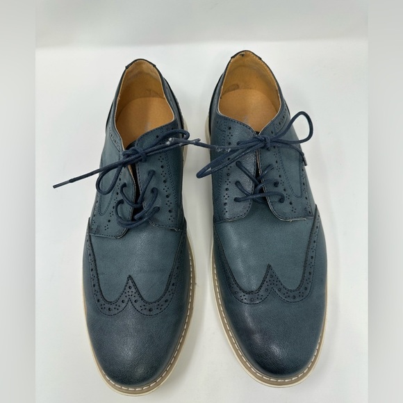 Nautica Wingdeck Oxford Shoe Lace Up Blue Men\'s 13 main image 4